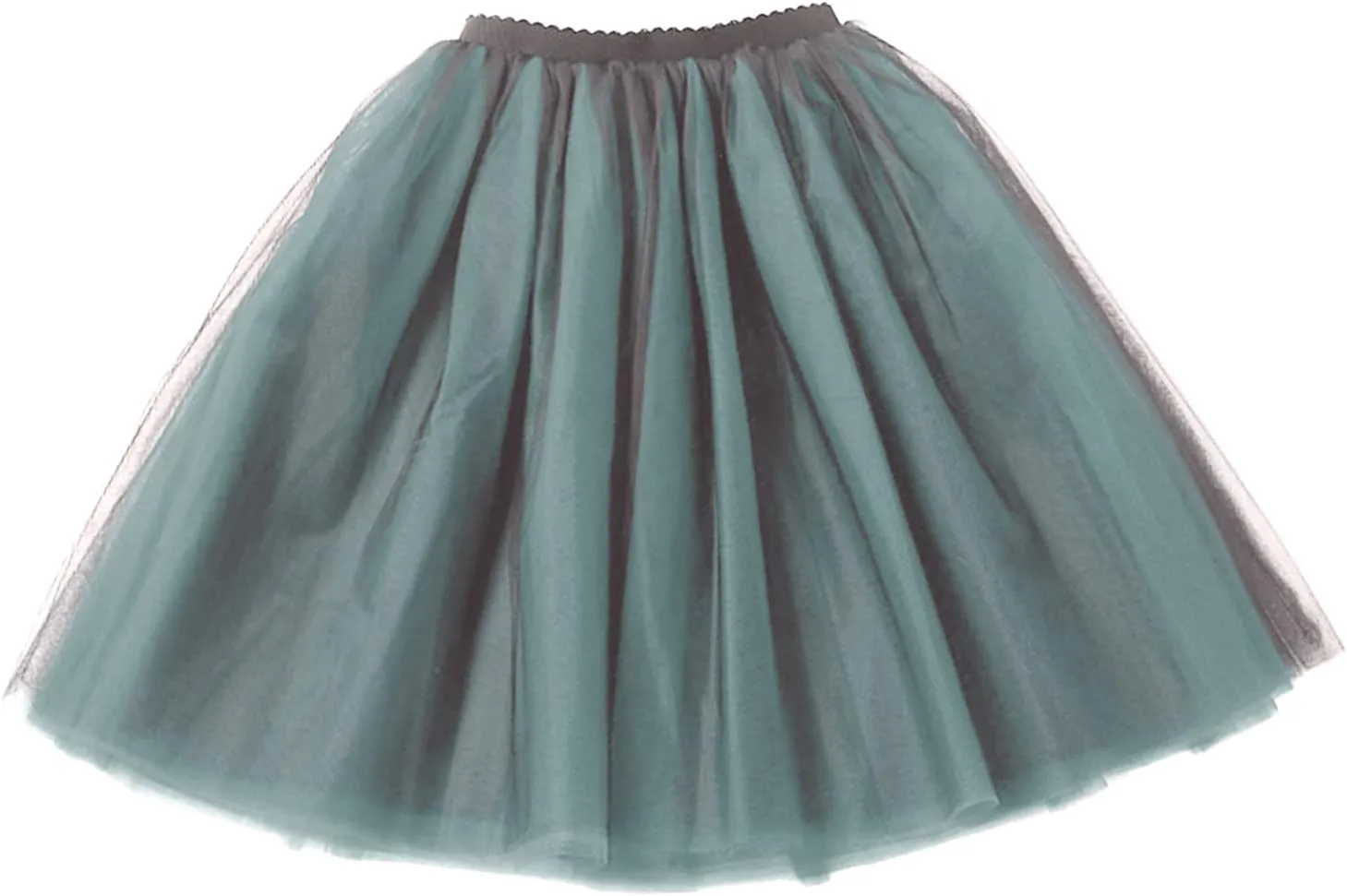 Midi Skirts for Women Womens Puffy Ballet Skirts Tutu Skirt Pleated Skirt Layer Mesh Skirt High Waist A-line