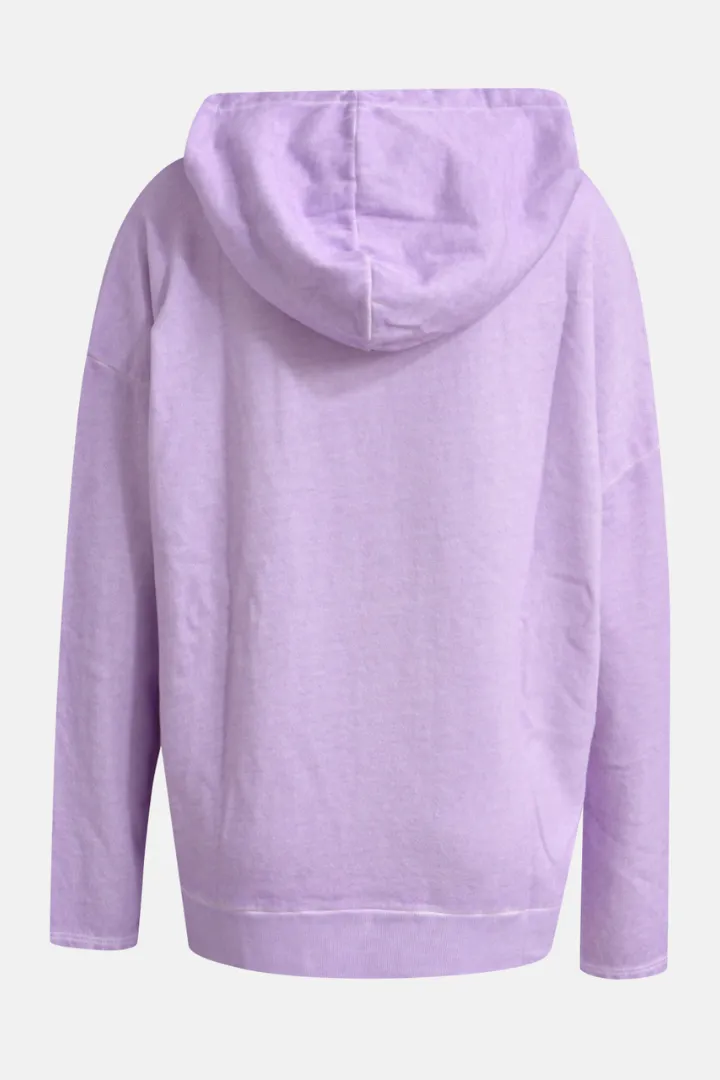 Milano Violet Sweatshirt with Hood