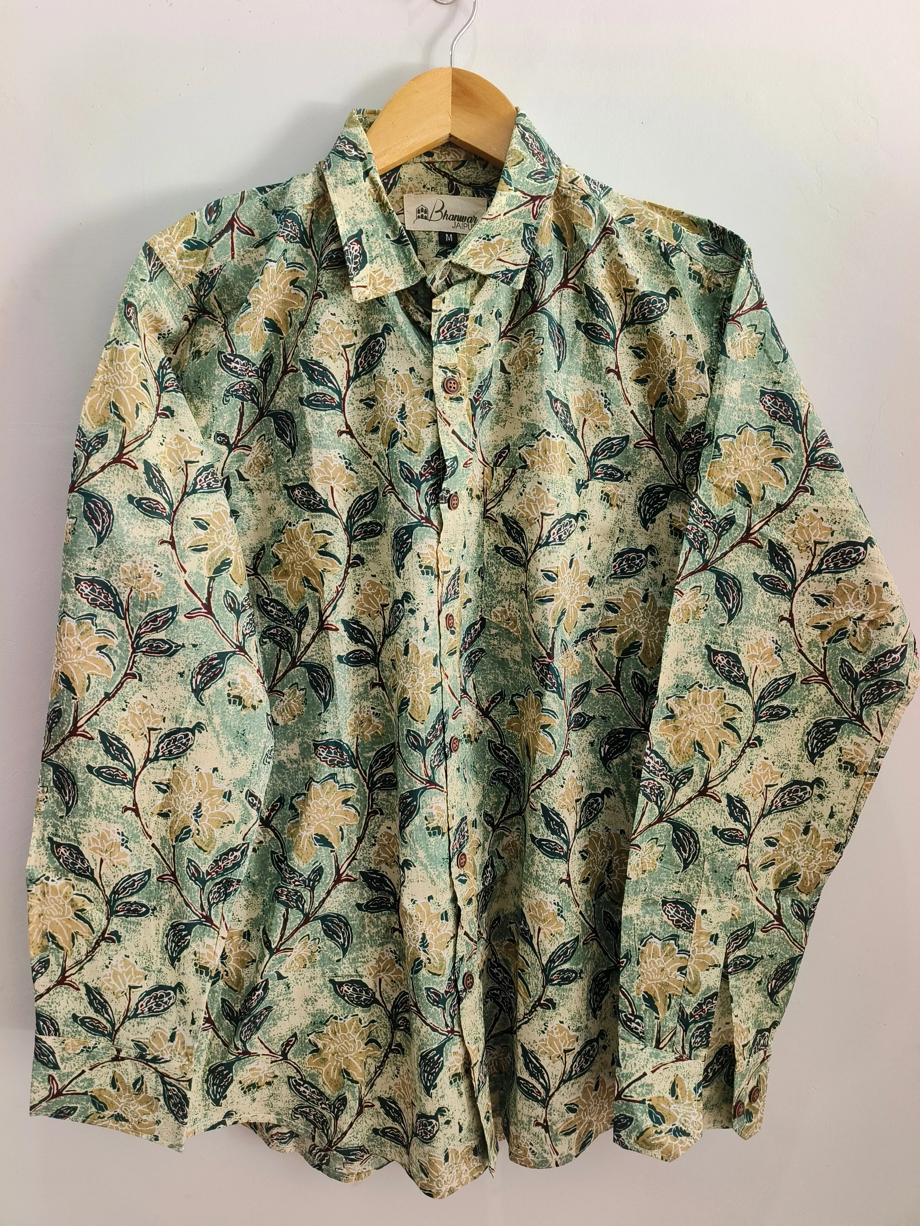 Naggar Castle | Mens Cotton Printed Shirt