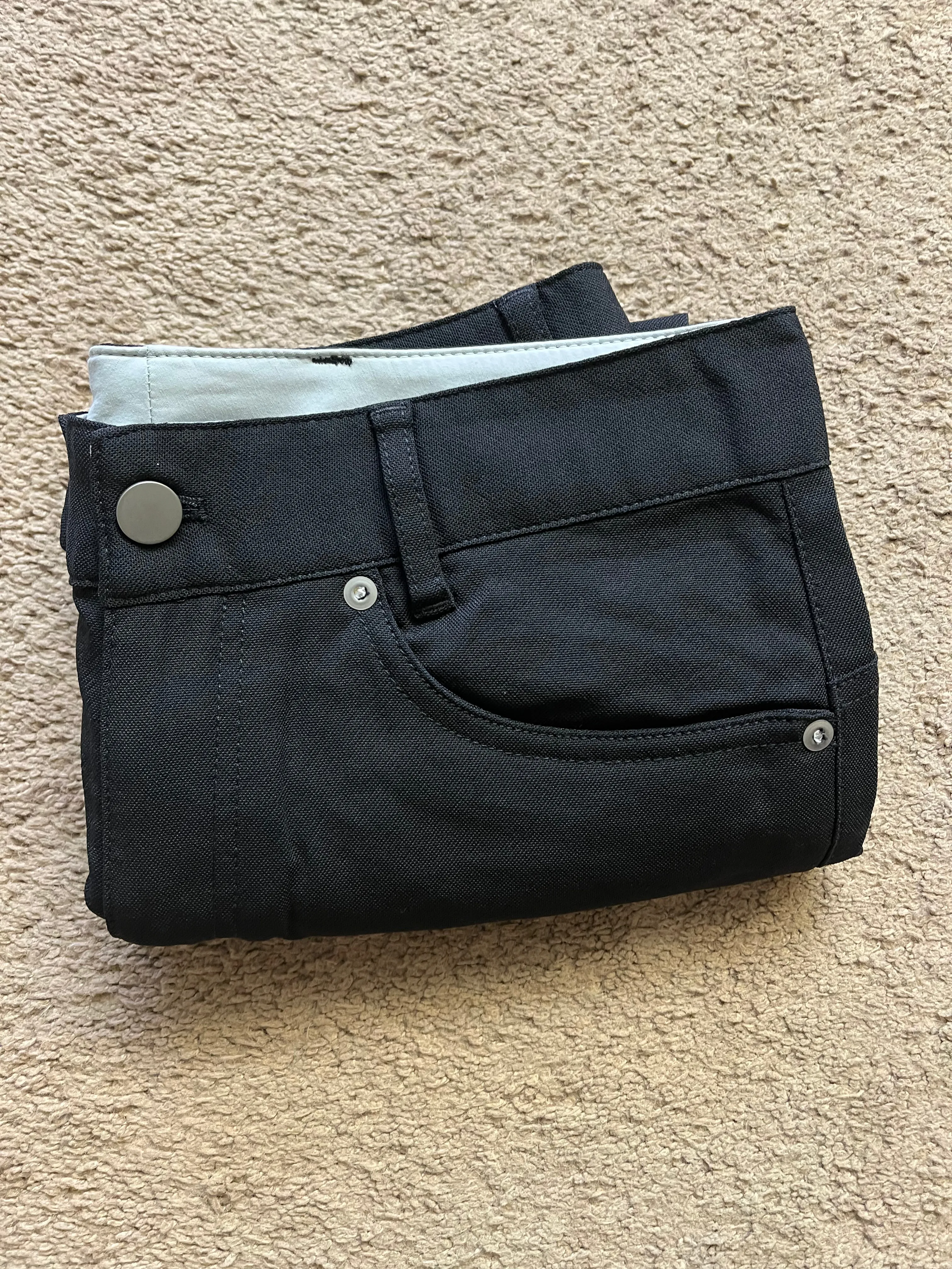 Outlier Slim Dungarees - 30 x 32 - Black