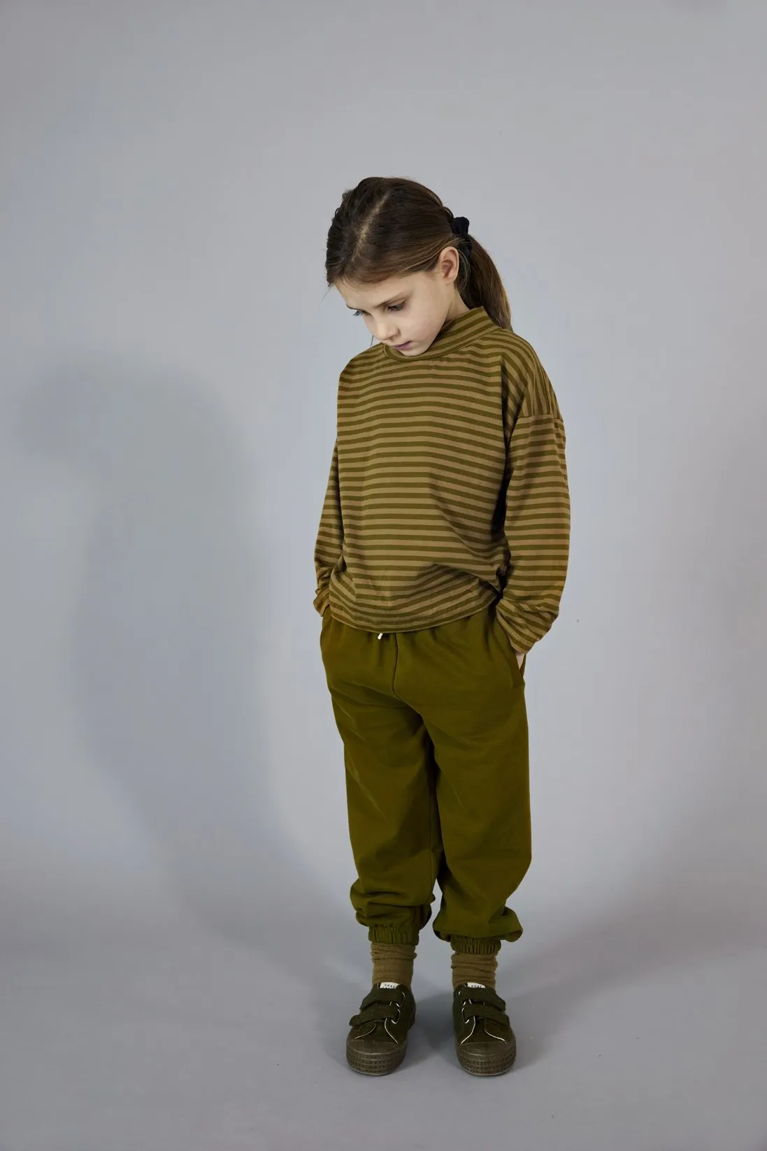 Pants Track Olive Green