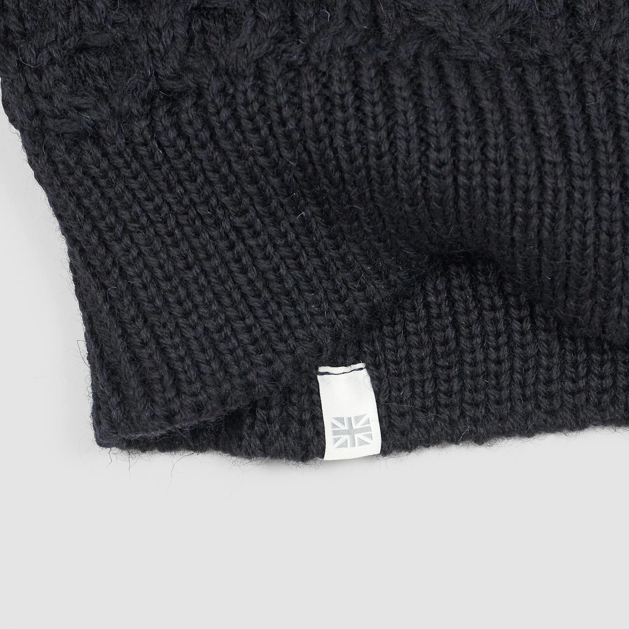 Peregrine Cable Knit Wool Pullover