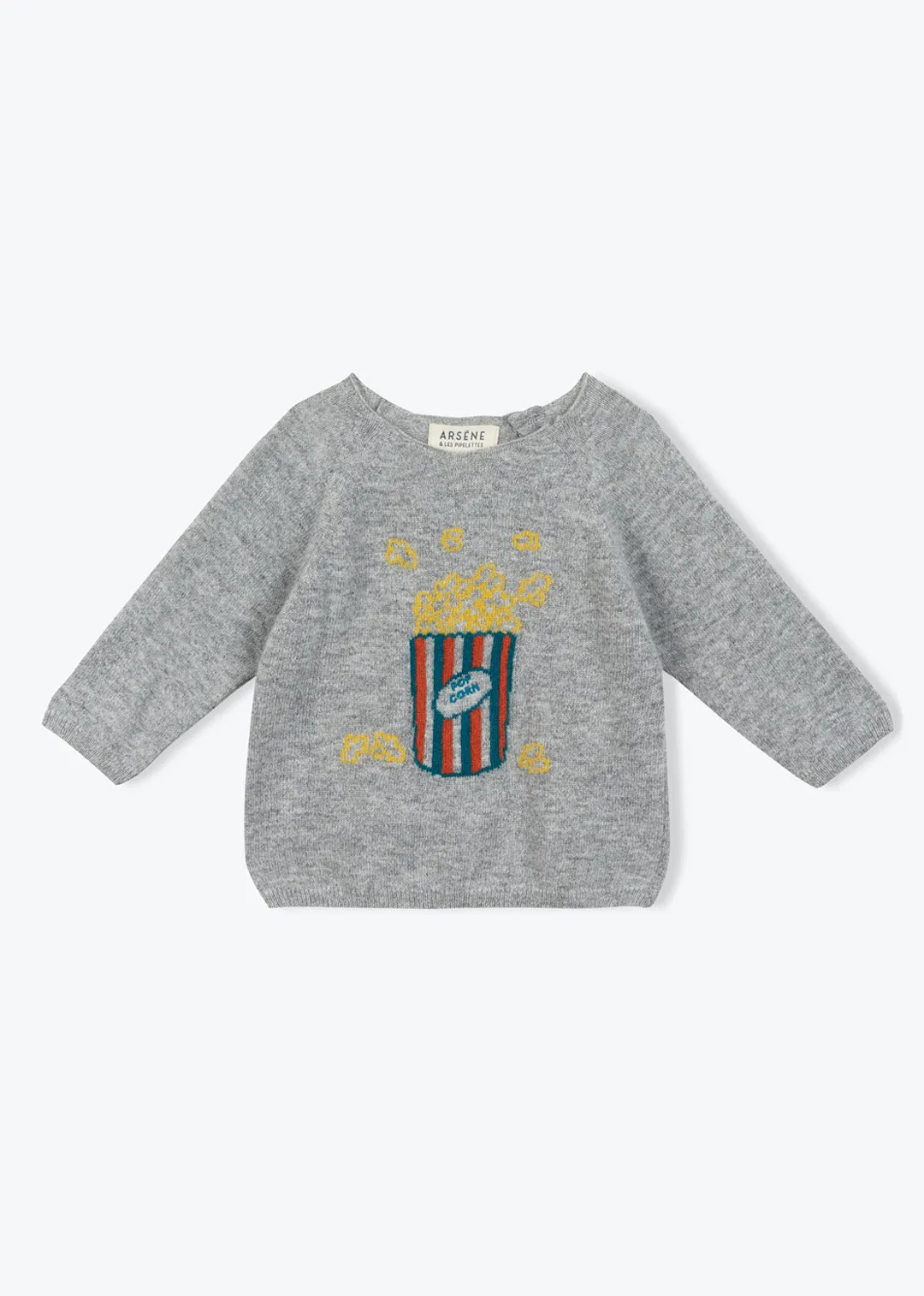 Popcorn Baby Knit Pullover