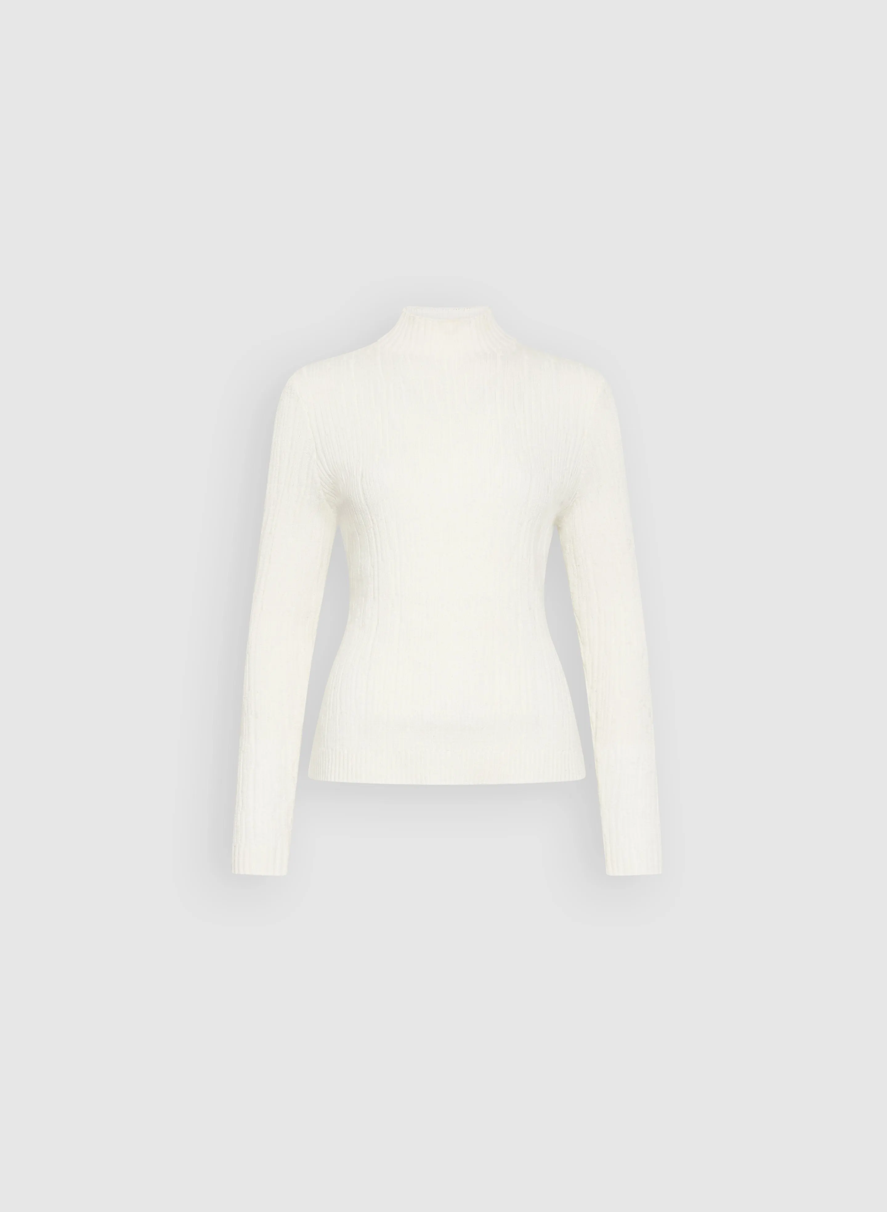 Ribbed Knit Sequined Sweater