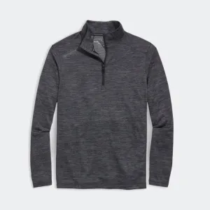 Sankaty Quarter-Zip in Jet Black by Vineyard Vines