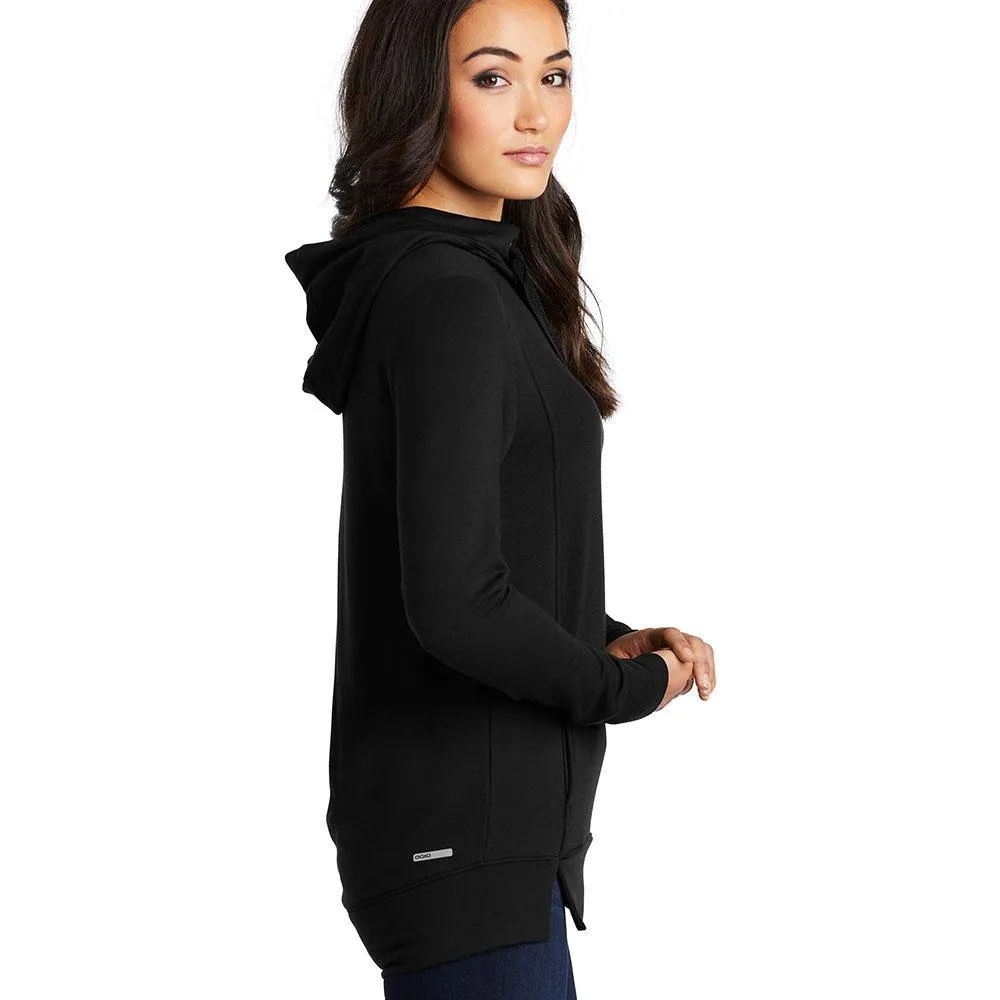 Stronger Than Yesterday Ladies Athletic Hoodies