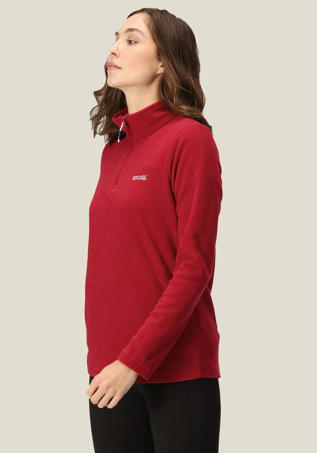Sweethart 1/2 Zip - Red