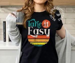 Take It Easy | Retro Graphic Tee