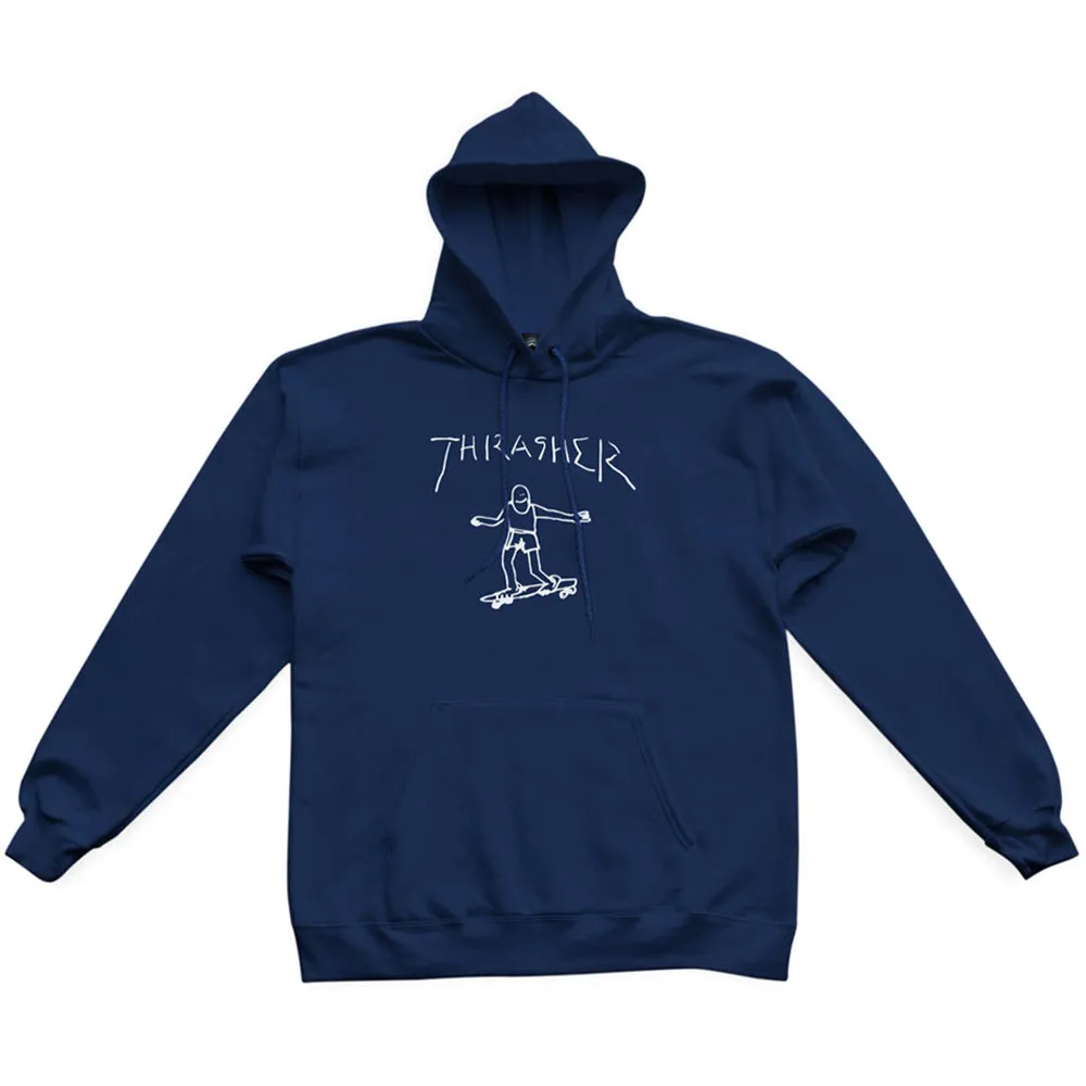 Thrasher - Gonz Hoodie Navy/White