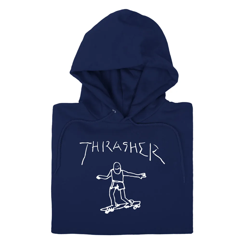 Thrasher - Gonz Hoodie Navy/White