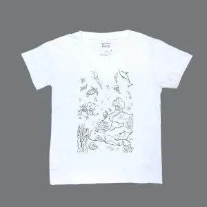 Under the Sea (Mermaid) - DIY Color-it-ful T-shirts