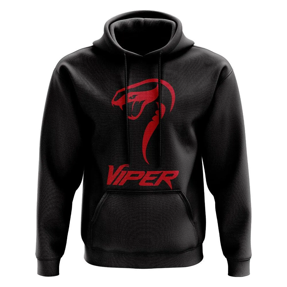 Viper Black/Red Victory Performance Fleece Mid-Weight Hoodie