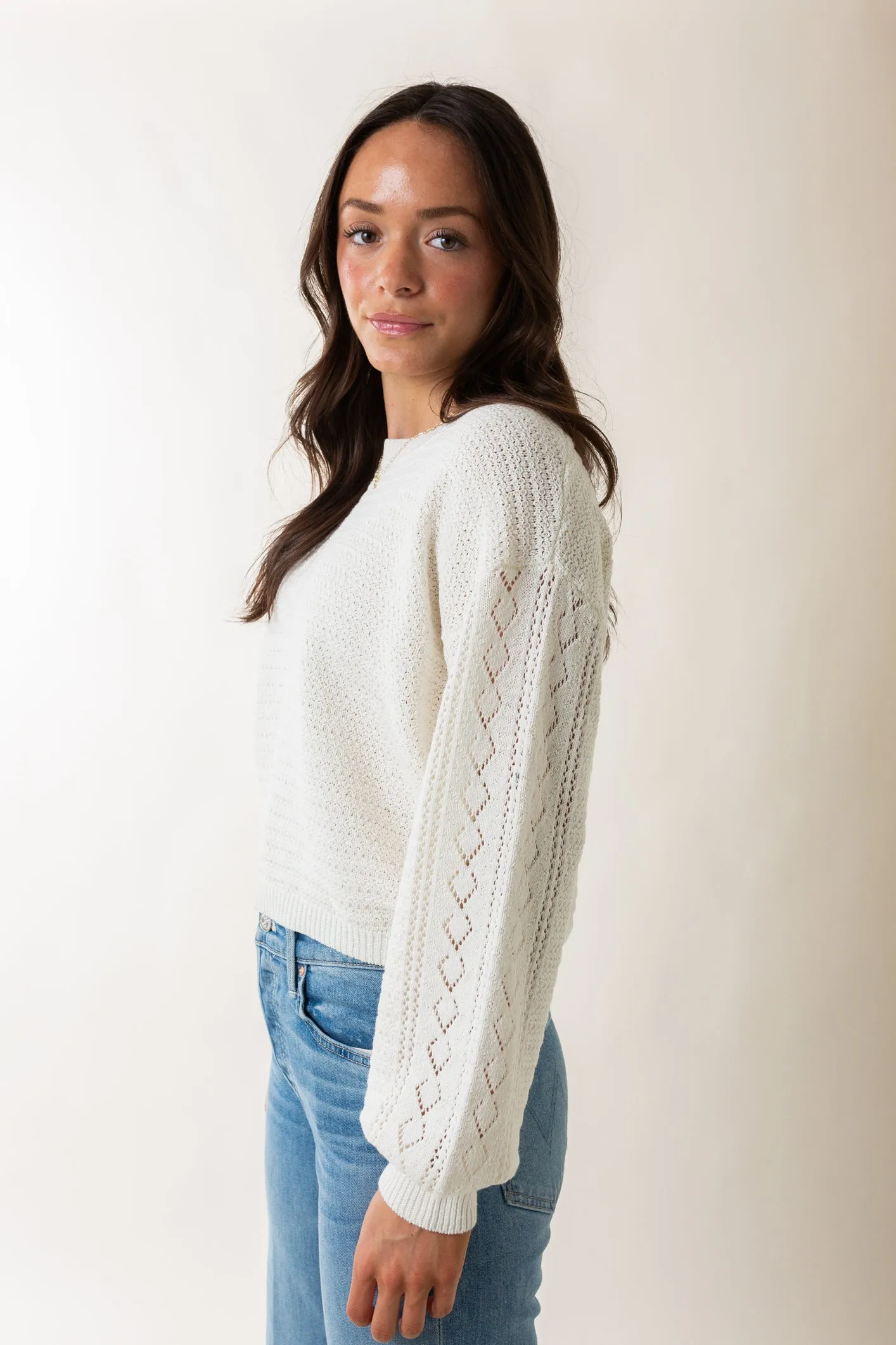 Whitney Crochet Sweater