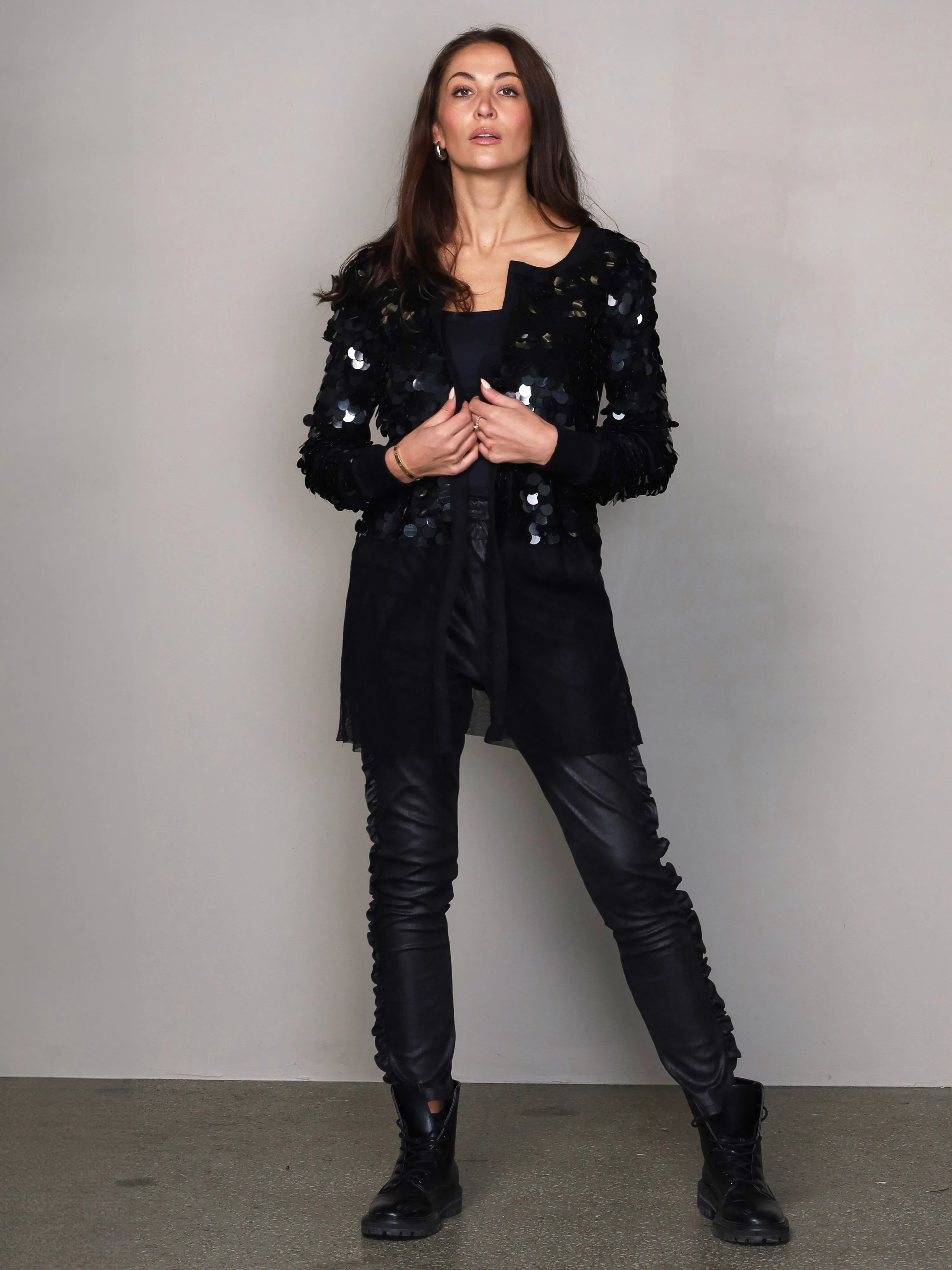 XAJI cardigan - Black