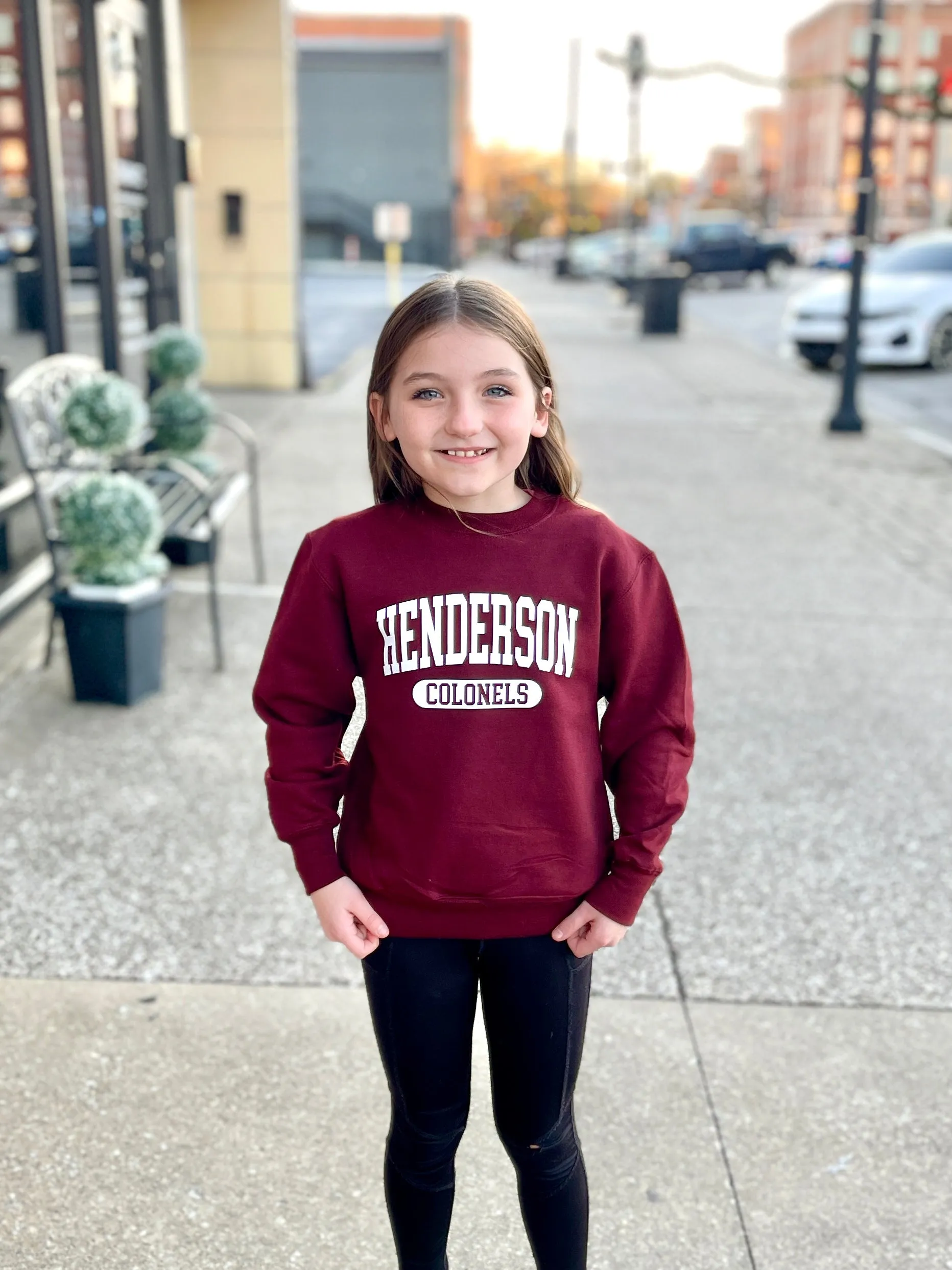 Youth Henderson Colonels Soft Sweatshirt