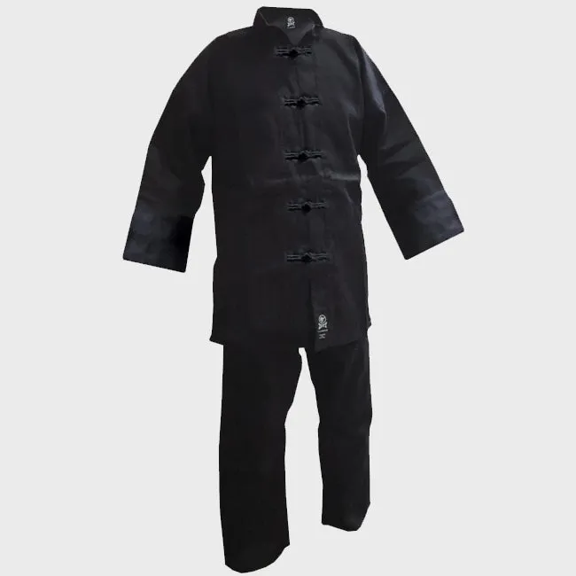 ZETT KUNG FU GI - KUNG FU UNIFORM (BLACK)