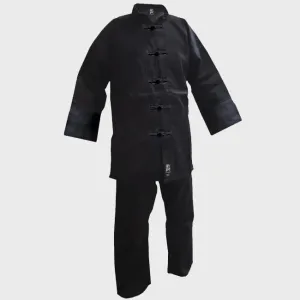ZETT KUNG FU GI - KUNG FU UNIFORM (BLACK)